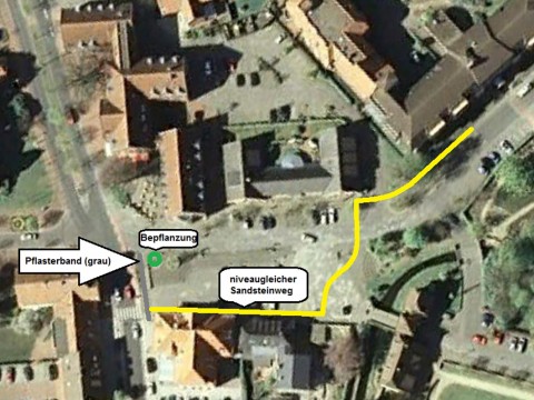 Die SPD Bersenbrück hat einen Vorschlag zur Neugestaltung des Marktplatzes vorgelegt.