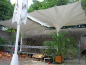 Ginge es nach der SPD Bersenbrück, würden attraktive Schirme den Marktplatz zieren. Dieses Foto entstand in Bad Pyrmont.