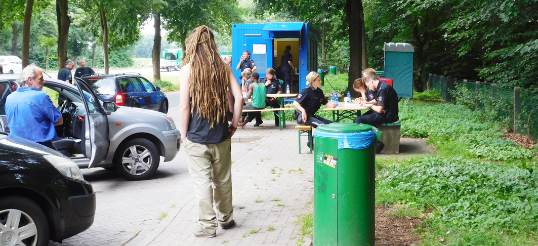 Am Kontrollpunkt Thiene wurde es für einige Reggae-Fans richtig teuer.  