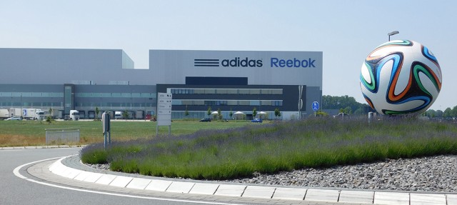 adidas ist das bekannteste Unternehmen im Niedersachsenpark.