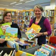 Jeannette Hammel (links) und Barbara Sievers freuen sich auf den Bücherbabytreff im Kinderzentrum am 20. November. © Foto Samtgemeinde
