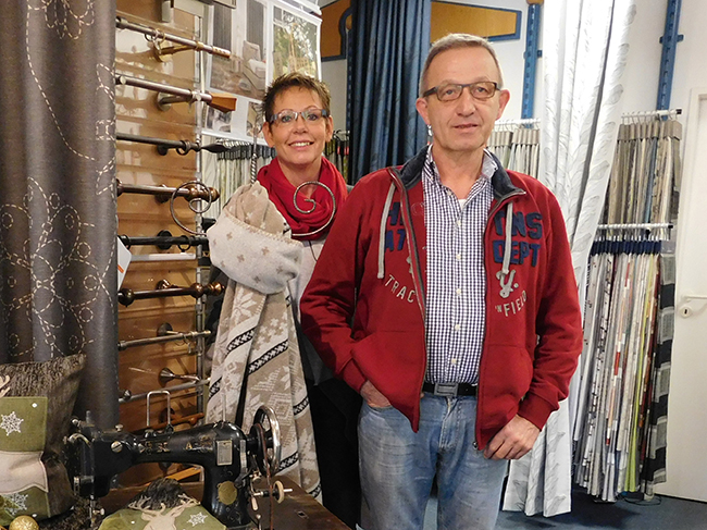 Peter und Elke Kamlage stehen für individuelle Ausstattungen und Wohnaccessoires.