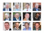 12 Ratsmitglieder waren bei allen Sitzungen dabei. Dazu gehörten Christian Klütsch (CDU, obere Reihe links), Detert Brummer-Bange (UWG, oben rechts), Günther Voskamp (Bündnis90/Die Grünen, 2. Reihe links) und Manfred Krusche (SPD, 2. Reihe 2. von rechts).