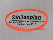 Der Stellenplan für 2016 spiegelt u.a. den weiteren Ausbau der Kinderbetreuung (drei neue KiTas) wider und eine wachsende Belastung der Verwaltungsmitarbeiter durch Flüchtlinge.