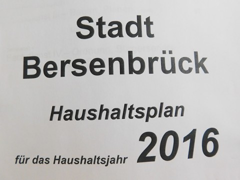 Knapp 10 Millionen Euro sollen 2016 an Erträgen in die Kasse der Stadt Bersenbrück fließen.