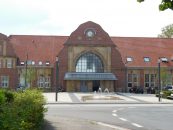 Das Bahnhofsgebäude in Quakenbrück.