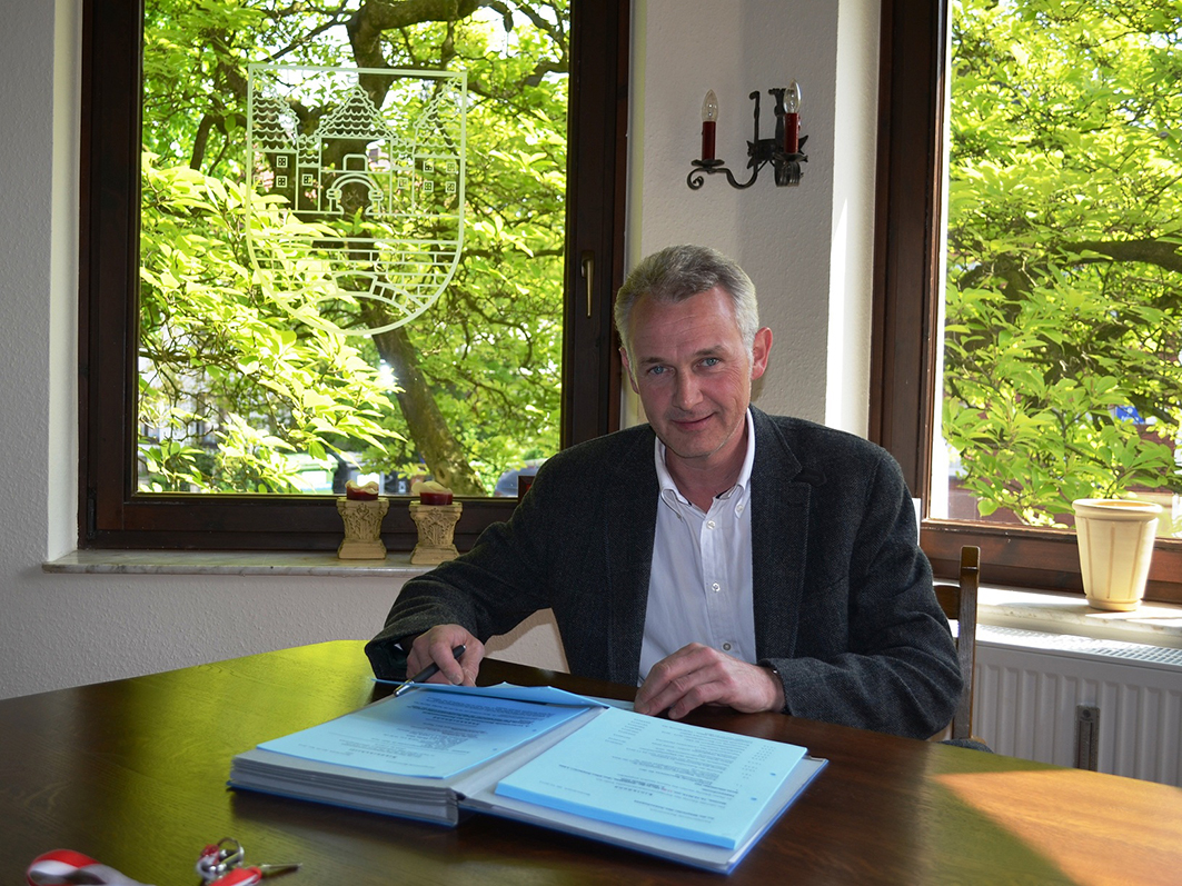 Christian Klütsch ist seit September 2013 Bürgermeister der Stadt Bersenbrück.